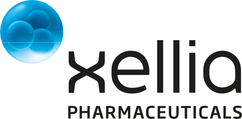 Xellia Pharmaceuticals-logo i farge
