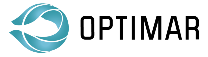 Optimar-logo i farge